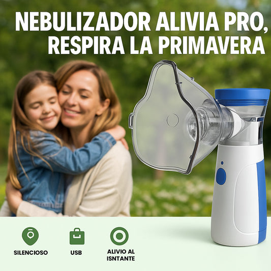 Nebulizador Portátil Alivia Pro®             Niños y Adultos